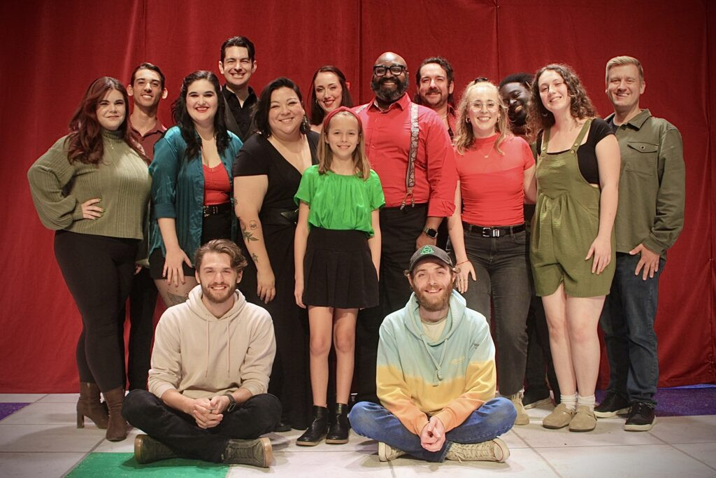 The Company of Miracle on 34th Street: A Live Musical Radio Play.