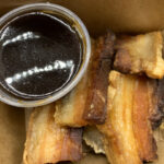 crispy roast pork mamak asian street food
