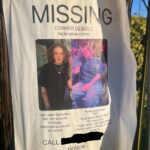 Missing person flyer for Connor Deserly