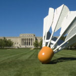 Sculpture Park at The Nelson-Atkins Museum of Art in Kansas City Missouri