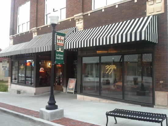 Outside view of 33 Brick Street Restaurant in French Lick, Indiana