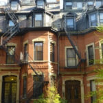 Marlborough Street Brownstones and Tree-lined Sidewalks