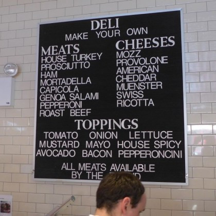 Parm Brookfield Place DIY sandwich