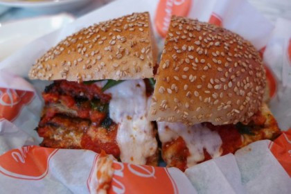 Parm Brookfield Place eggplant parm