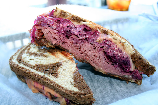 Hudson Street Deli's R.I.'s Best Reuben sandwich, a twist on a classic