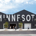 Exterior view of Minnesota Street Project, San Francisco, highlighting urban setting and architectural design, showcasing an innovative approach to affordable art spaces in a high-cost city.