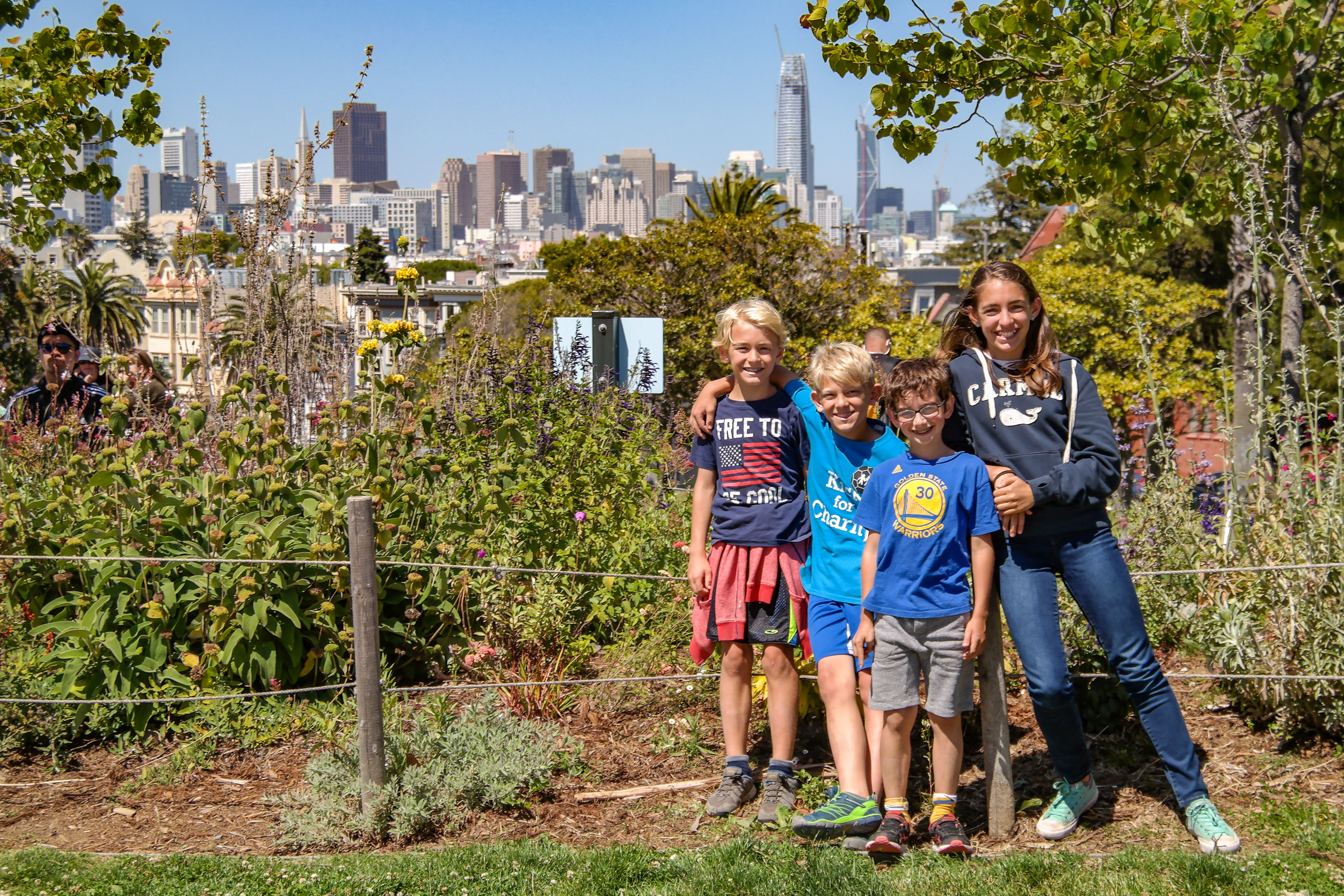 Mission Dolores Park San Francisco with Kids