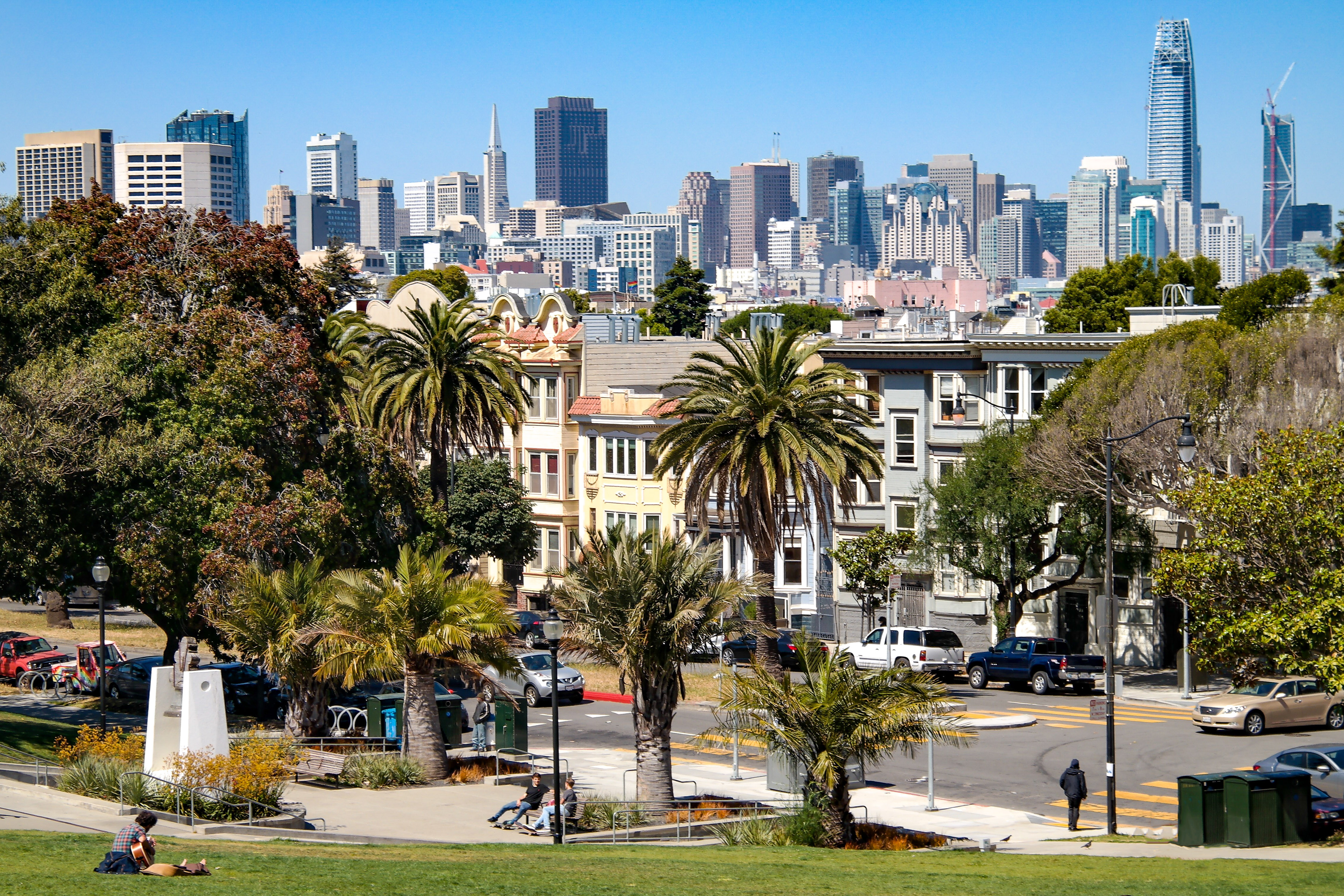 Mission Dolores Park San Francisco with Kids