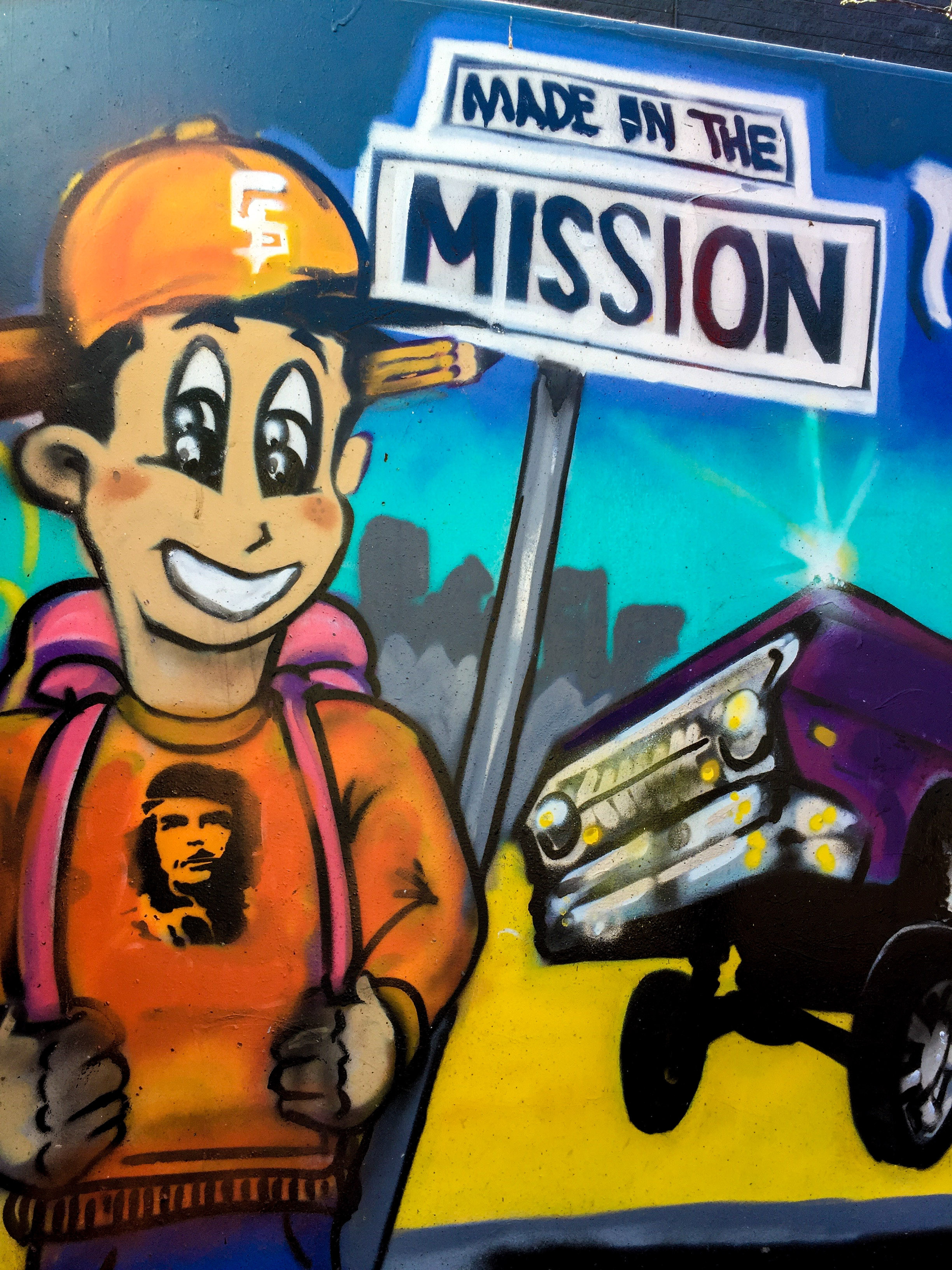 San Francisco Mission District Street Art