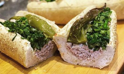Tommy Dinics Roast Pork Sandwich