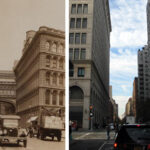 East 9th Street then and now