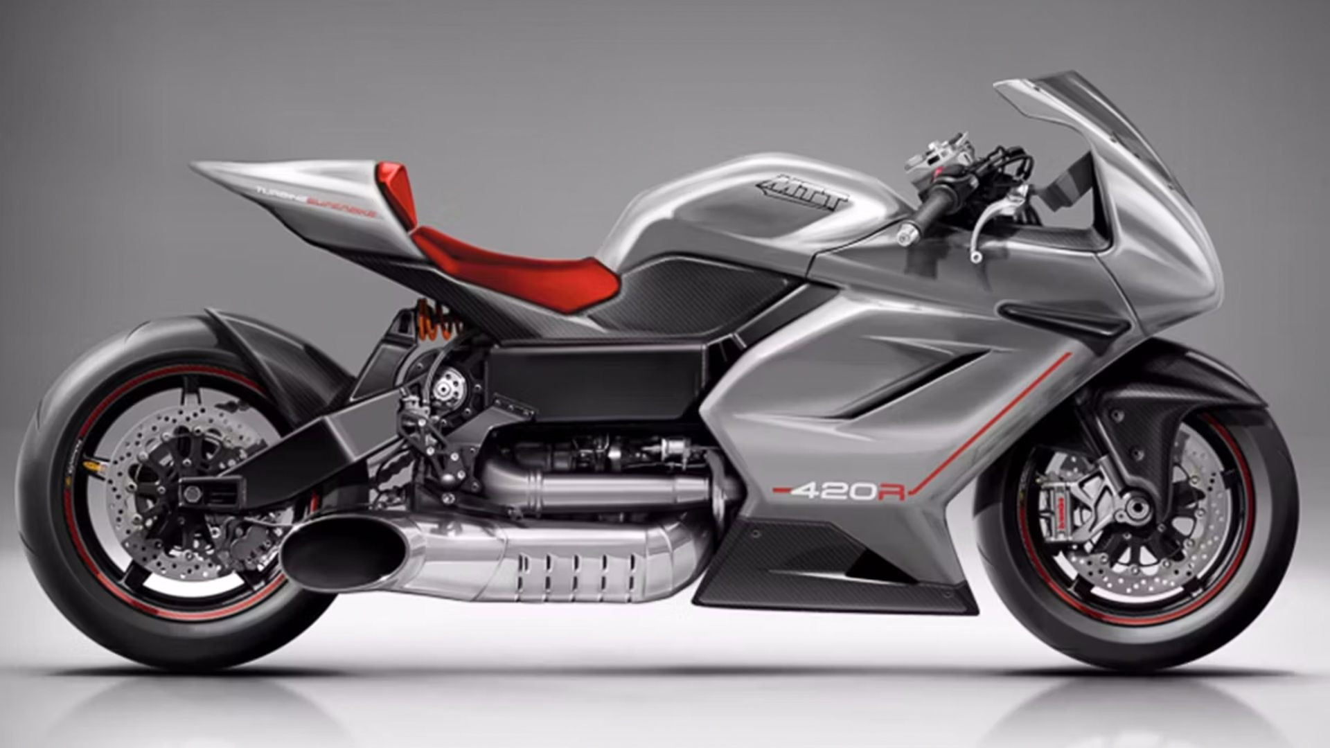 Y2k MTT 420RR turbine engine motorcycle
