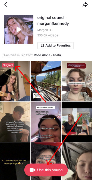 Using Someone Elses Sound On TikTok