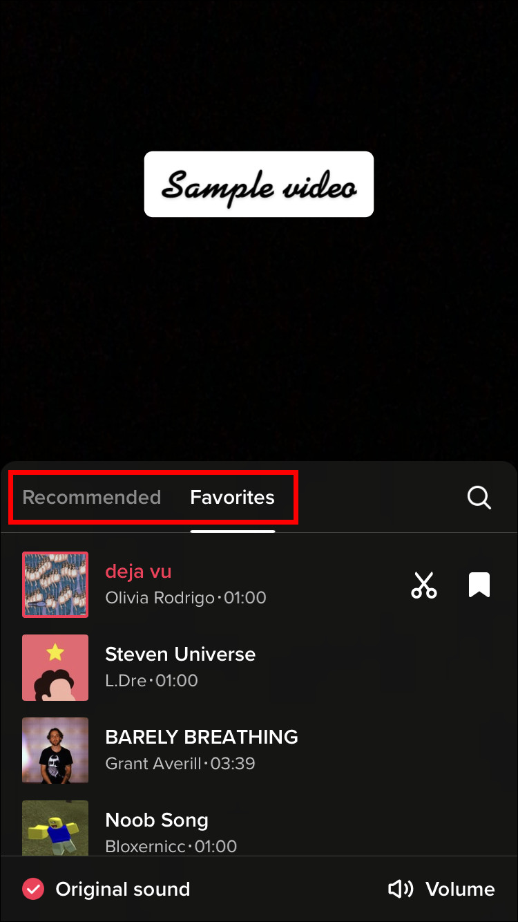 Choose any sound to make TikTok think you're using licensed music